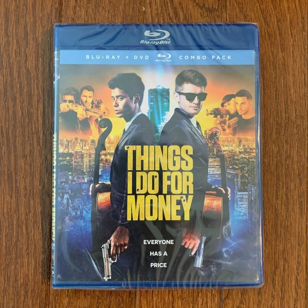 New Things I Do For Money Blu-Ray + DVD Combo Pack Action Thriller